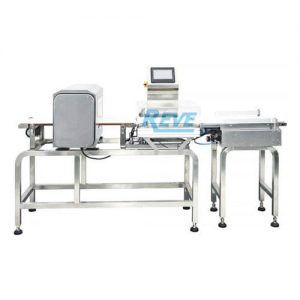 COMBINED METAL DETECTOR WITH CHECK WEIGHER