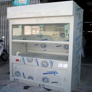 Fume Cupboard & Machine Assembly