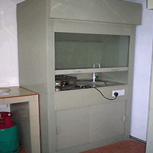 Fume Cupboard & Machine Assembly