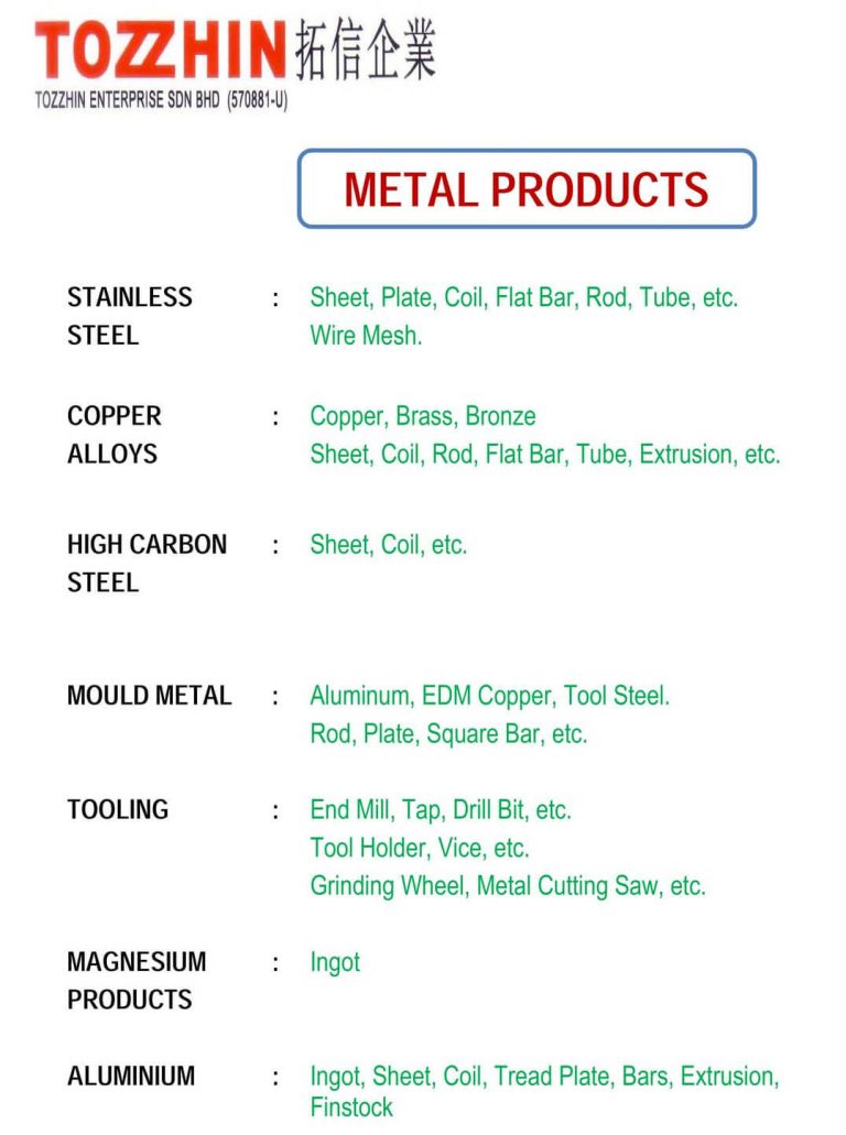 Tozzhin company profile