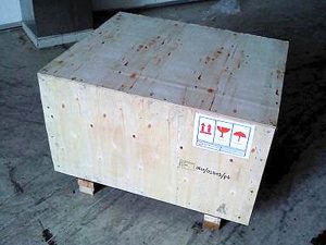 Wooden Crate Packing