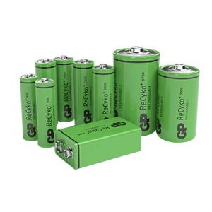 Rechargeable Recyko Batteries