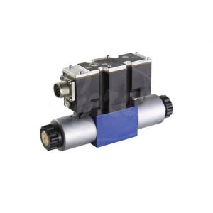 4/2 and 4/3 proportional directional valves, direct operated, without electrical position feedback, with integrated electronics (OBE) 4WRAE