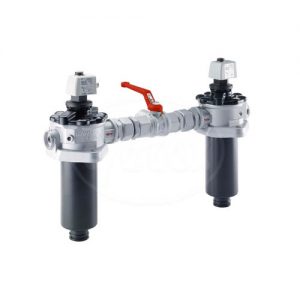 Double tank mounted return line filter1