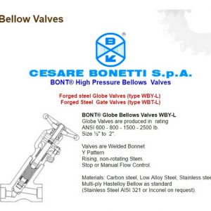 Bellow Seal Valves