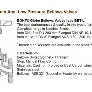 Bellow Seal Valves