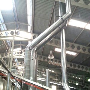 DUCTING - MACHINE EXHAUST SPIRAL DUCT