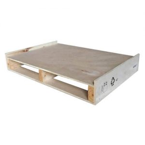 MIXTURE OF PLYWOOD AND PINEWOOD PALLET, 2-WAYS STRINGER TYPE