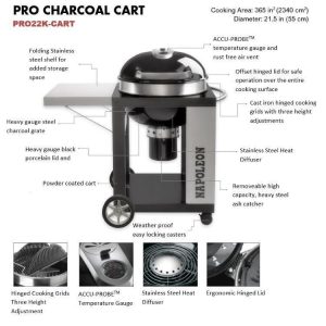 PRO22K-CHARCOAL CART