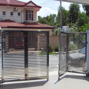 Stainless Steel Folding Gate