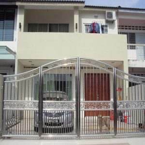 Stainless Steel Folding Gate