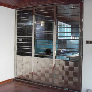 Stainless Steel Sliding Door