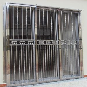 Stainless Steel Sliding Door