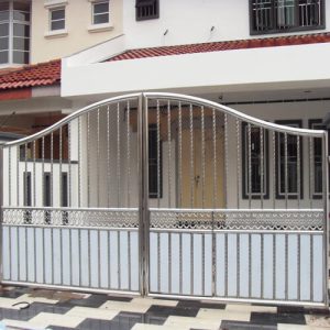 Stainless Steel Swing Gate